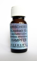 Essential fragrance camphor with jojoba oil