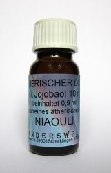 Fragancia esencial de niaouli con aceite de jojoba