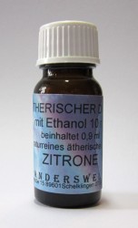 Ätherischer Duft Zitrone mit Ethanol