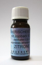 Parfum éthéré (Ätherischer Duft) huile de jojoba avec citron