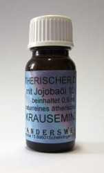 Fragranza etereo (Ätherischer Duft) olio di jojoba con menta