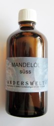 Almond Oil (Prunus dulcis) Bottle of 100 ml