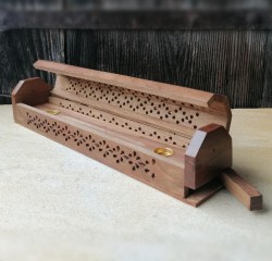 Scatola per bastoncini di incenso in legno