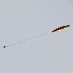 One-handed dowsing rod / tensor made of copper