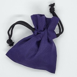 Petit sac en coton Violet