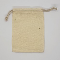 Sachet en coton naturel