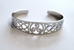 Bracelet Triskele, made of stainless steel