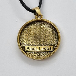 Voodoo Loa Veve Amuleto Papa Legba