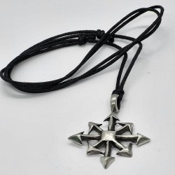 Pewter Pendant Chaos Star