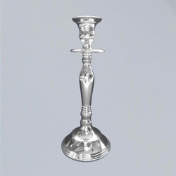Candle Holder Metal chrom plated