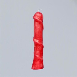 Figure Candles for Magickal Purposes - Snake Candle red