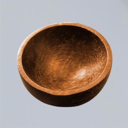 Wooden salt bowl