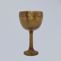 Wooden Chalice Celtic