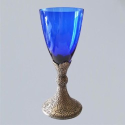 Chalice with Celtic knot pattern