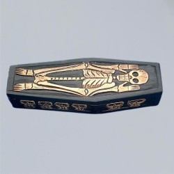 Small wooden coffin