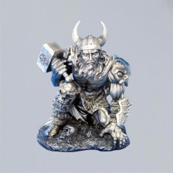 Thor/Donar God of thunder figure of polyresin