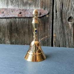 Ritual Bell from brass with Pentagram