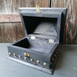 Pentagramm Kästchen im antik Look, USA Salem Box