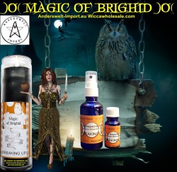 Magic of Brighid jar candle Breaking up