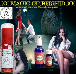 Magic of Brighid jar candle Domination