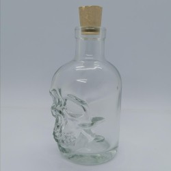 Elixir bottiglia teschio con sughero 200 ml