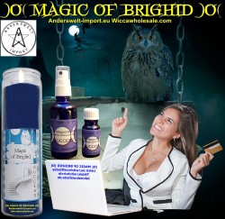 Magic of Brighid vela de vidrio Success