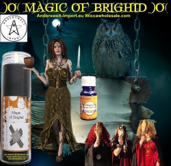 Magic of Brighid jar candle Uncrossing