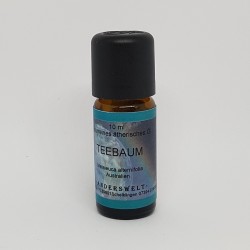 Essential Oil Tea Tree Extra (Melaleuca alternifolia), vial with 10 ml