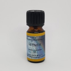 Aceite esencial de vetiver (Veviteria zizanioides) Frasco 10 ml