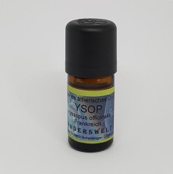 Olio essenziale Issopo (Hyssopus officinalis) Flaconcino da 5 ml