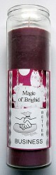 Magic of Brighid jar candle Better Business