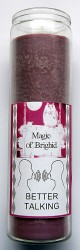 Magic of Brighid jar candle Better Talking
