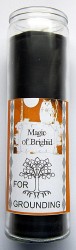 Magic of Brighid vela de vidrio For Grounding