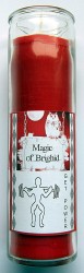 Magic of Brighid jar candle Get Power