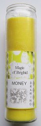 Magic of Brighid jar candle Money Drawing