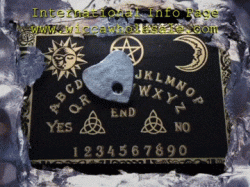 Witchboard Celtic black (Ouija Board) Second Quality, english