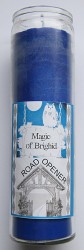 Magic of Brighid jar candle Road Opener