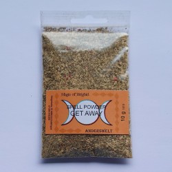 Magic of Brighid Spell Powder Get Away Bag with 10g